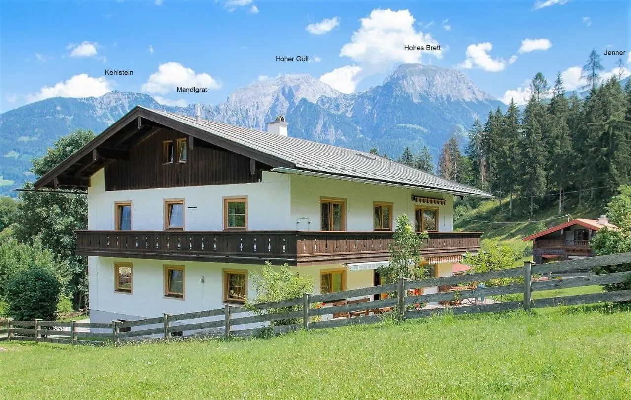 Apartman Ferienwohnung Alpinenhof Schönau am Königssee Németország